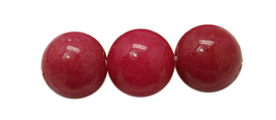 PandaHall Natural Mashan Jade Beads Strands, Dyed, Round, Crimson, 8mm, Hole: 1mm; about 50pcs/strand, 16 PandaHall Natural Mashan Jade Beads Strands, Dyed, Round, Crimson, 8mm, Hole: 1mm; about 50pcs/strand, 16