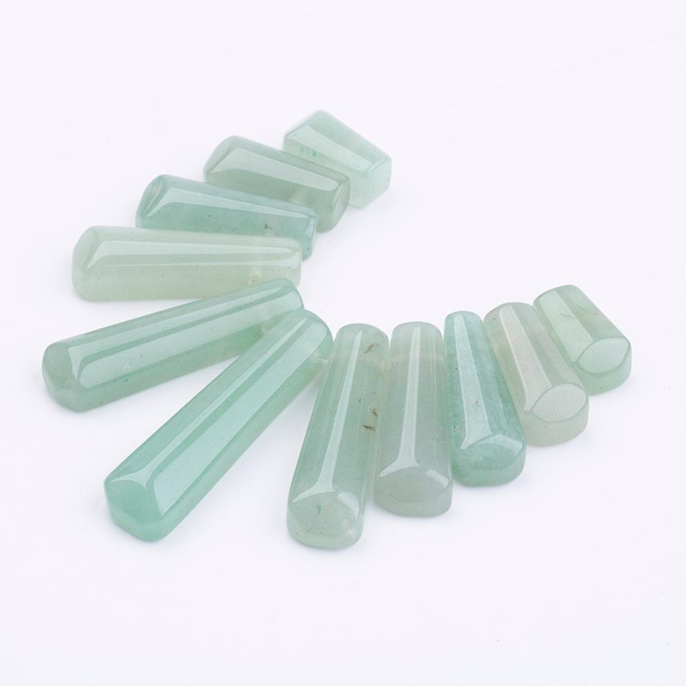 PandaHall Natural Green Aventurine Graduated Fan Beads Strands, Trapezoid, 16~41x9~10x6~8mm, Hole: 1mm, about 11pcs/strand, 3.42 PandaHall Natural Green Aventurine Graduated Fan Beads Strands, Trapezoid, 16~41x9~10x6~8mm, Hole: 1mm, about 11pcs/strand, 3.42