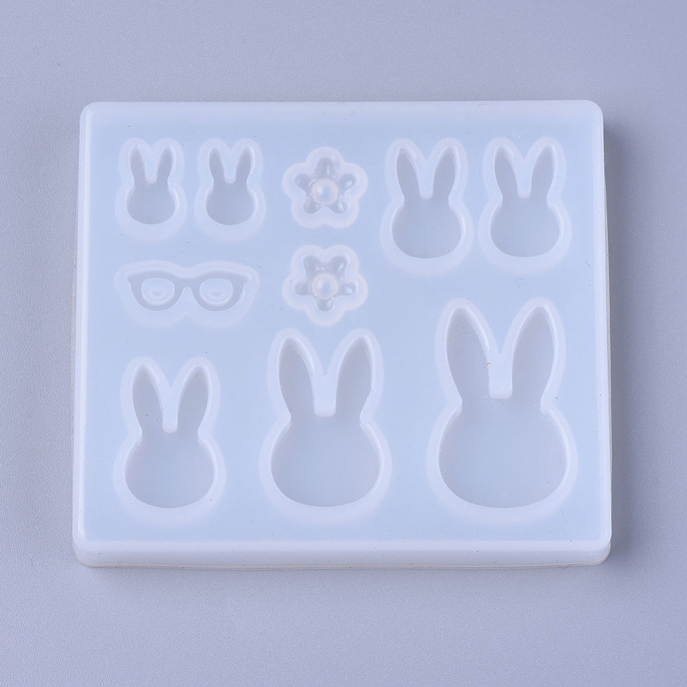 PandaHall Silicone Moulds Resin Casting Molds For UV Resin Epoxy Resin Jewe...