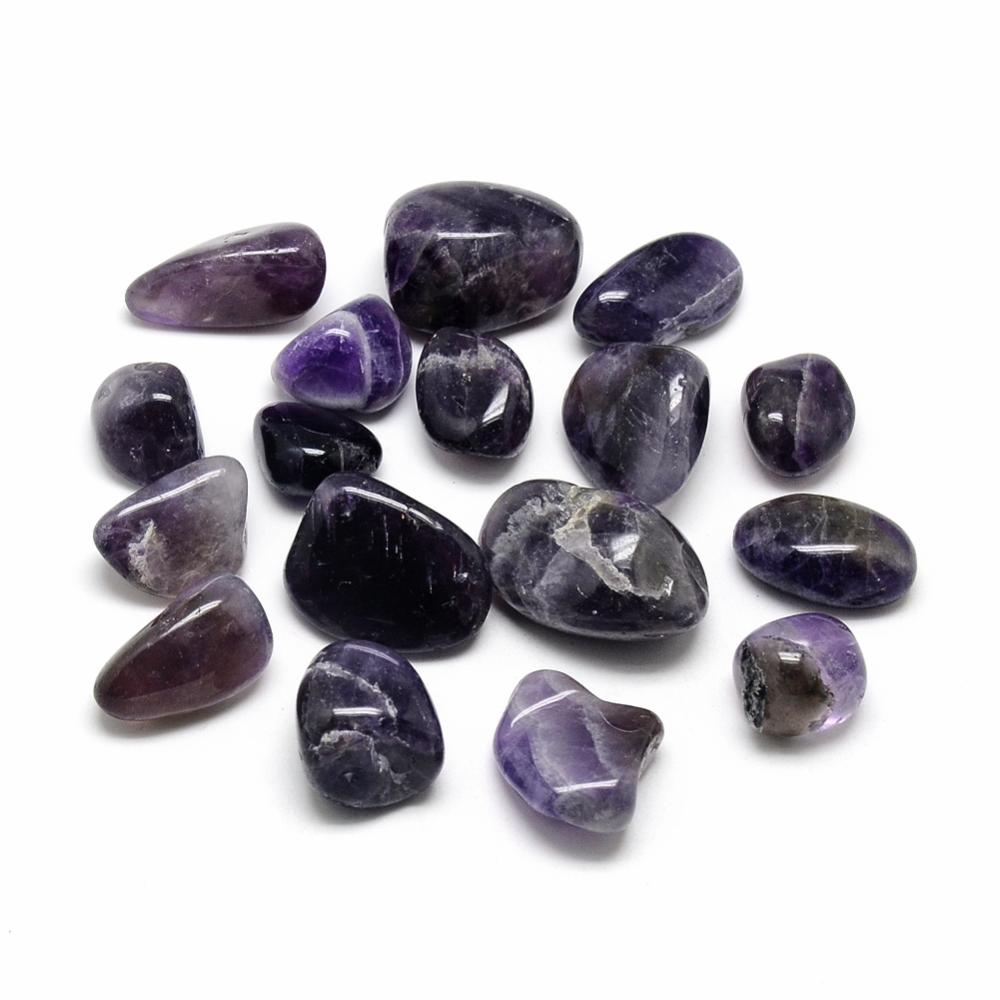 PandaHall Natural Amethyst Beads, No Hole/Undrilled, Nuggets, 14~30x10~25x5~20mm; about 180pcs/1000g Amethyst Nuggets