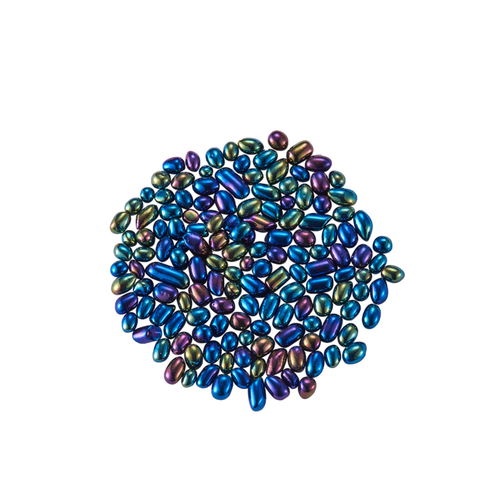 PandaHall Small Irregular Stone Beads,  Manicure Nail Art Decoration, Mixed Color, 4cm Others Multicolor