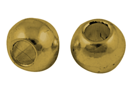 PandaHall Large Hole Beads, Tibetan Style European Beads, Lead Free and Cadmium Free & Nickel Free, Rondelle, Antique Golden, 8mm long, 10mm...