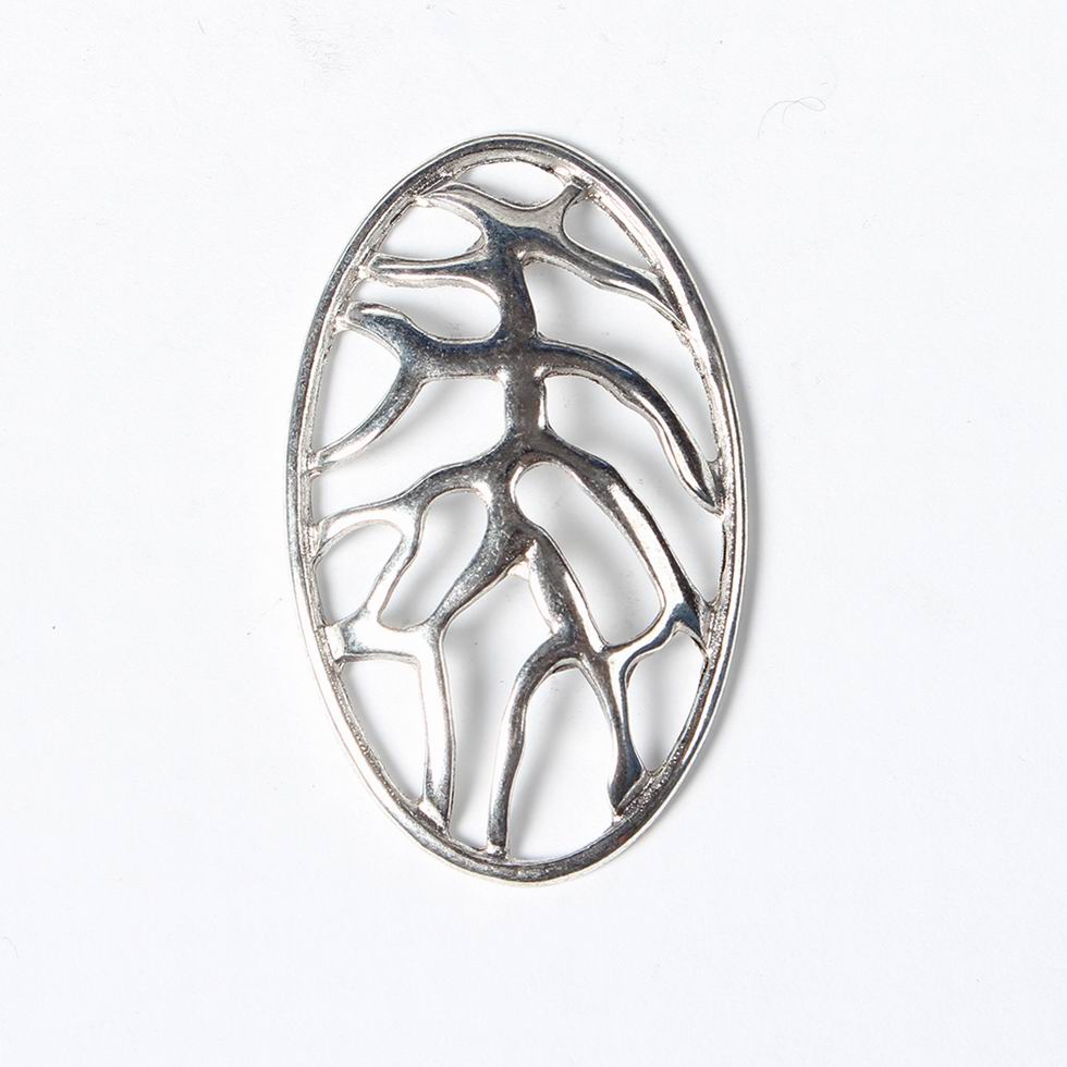 PandaHall Alloy Pendants, Oval, Antique Silver, Lead Free & Cadmium Free, 39x24x4mm Alloy Oval