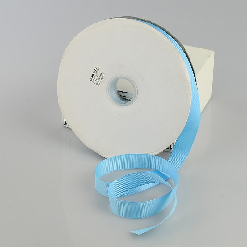 PandaHall 7/8"(22mm) Wide LightSkyBlue Grosgrain Ribbons, Gifts Wrapping Ribbons for Hairbows Polyester Blue