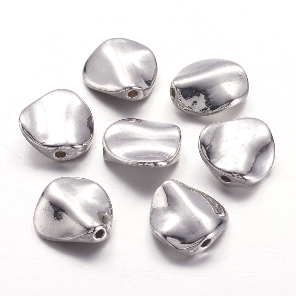 PandaHall Tibetan Style Beads, Lead Free & Cadmium Free, Flat Round, , about 12.5mm long, 12mm wide, 3.5mm thick, hole: 2mm Alloy Flat Round...