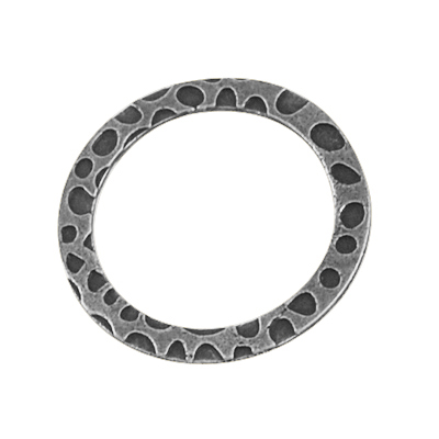 PandaHall Alloy Linking Rings, Lead Free & Nickel Free, Ring, Antique Silver, 27x1mm Alloy Ring