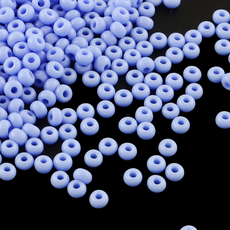 PandaHall MGB&reg Matsuno Glass Beads, Japanese Seed Beads, 11/0 Round Glass Seed Beads, CornflowerBlue, 2x1.5mm, Hole: 1mm; about...