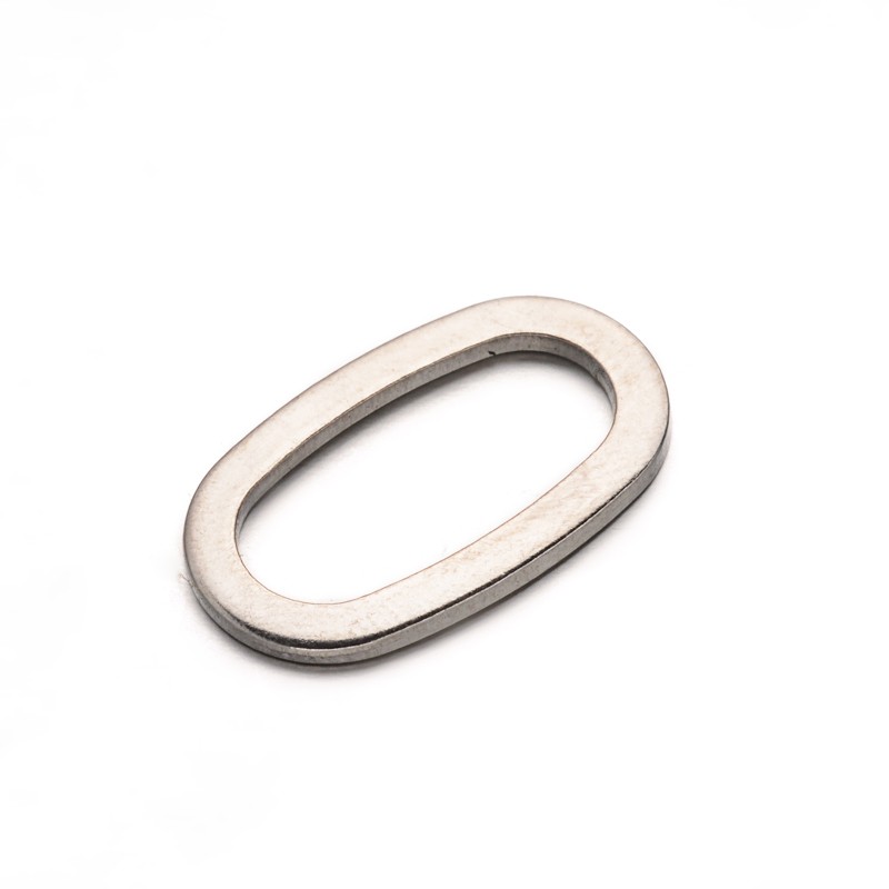 PandaHall Oval 304 Stainless Steel Linking Rings, Stainless Steel Color, 20x11x1.2mm Stainless Steel Oval