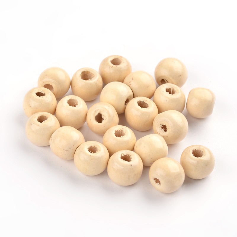 PandaHall Wood Beads, Rondelle, Lead Free, Dyed, Cream, about 10mm wide, 9mm long, hole: 1.8mm Wood Rondelle Yellow