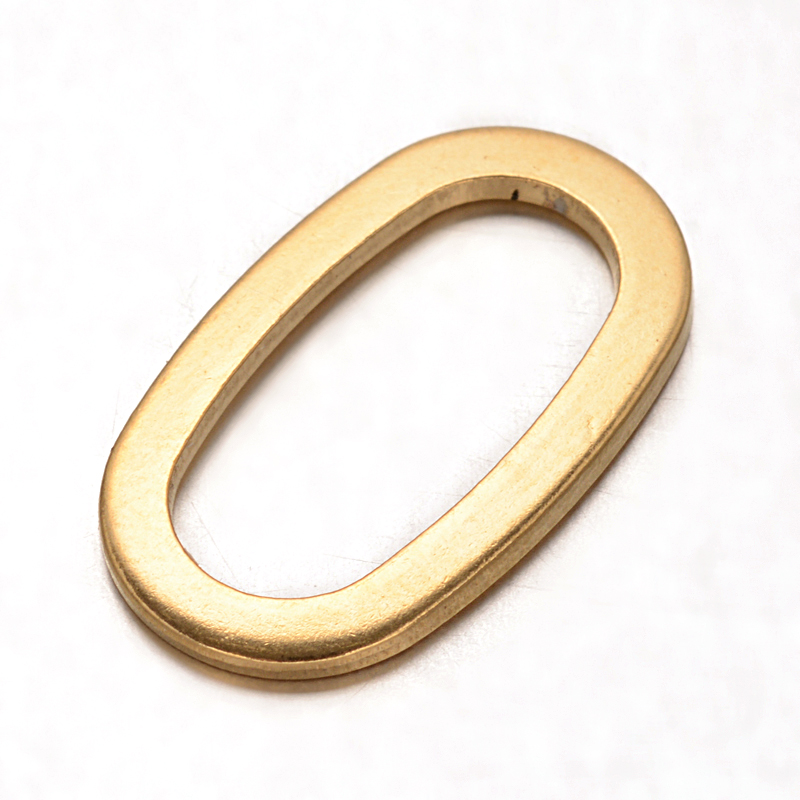PandaHall Oval 304 Stainless Steel Linking Rings, Golden, 20x12x1mm, Hole: 7x16mm Stainless Steel Oval