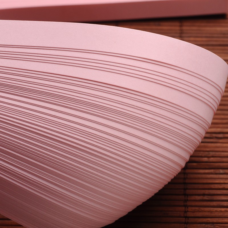 PandaHall Quilling Paper Strips, LavenderBlush, 530x10mm; about 120strips/bag Paper Pink