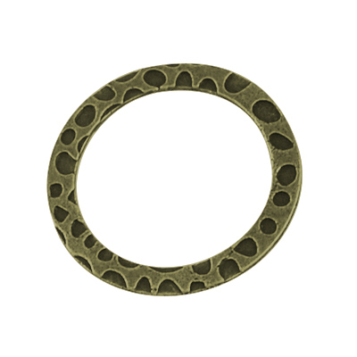 PandaHall Alloy Linking Rings, Lead Free & Nickel Free, Ring, Antique Bronze, 27x1mm Alloy Ring