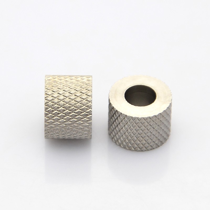 PandaHall Column 304 Stainless Steel Beads, Large Hole Beads, Stainless Steel Color, 12x9mm, Hole: 6mm Stainless Steel Column