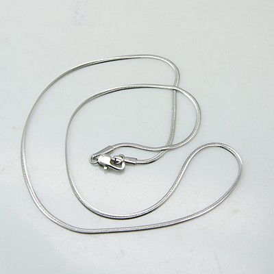 PandaHall Gifts for Boyfriend On Valentines Day 304 Stainless Steel Necklaces, Herringbone Chain Necklaces, with Lobster Claw Clasps, 17.7"...