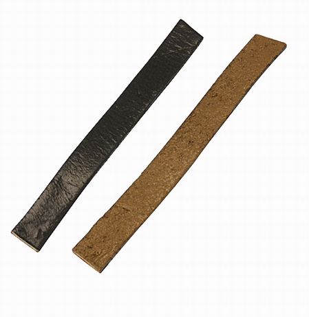 PandaHall Cowhide Cord, Coffee, 6x2mm, 100m/bundle Cowhide Brown