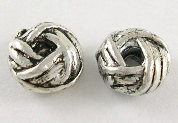 PandaHall Tibetan Silver Spacer Beads, Donut, Antique Silver, Lead Free & Nickel Free & Cadmium Free, about 6.5mm wide, 3mm thick, hole...