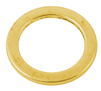 PandaHall Tibetan Style Linking Rings, Circle Frames, Lead Free & Nickel Free & Cadmium Free, Donut, Antique Golden Color, about 28.5mm long...
