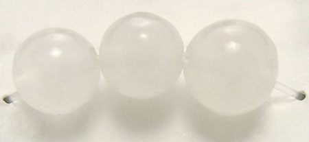 PandaHall 16"Natural Gemstone Beads Strands, Round, White Jade, about 12mm in diameter, hole:1.0mm. about 32pcs/strand White Jade Round...