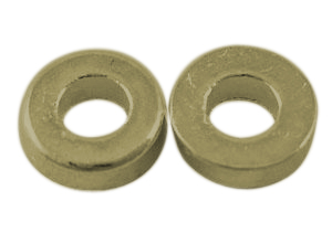 PandaHall Tibetan Style Bead Spacers, Lead Free & Cadmium Free, Donut, Antique Bronze, 6x2mm, Hole: 2.5mm Alloy Donut