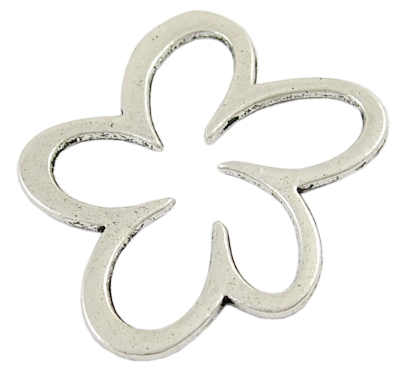 PandaHall Tibetan Silver Pendants, Lead Free, Nickel Free and Cadmium Free, Flower, Antique Silver, about 45mm long, 42mm wide, 2mm thick...