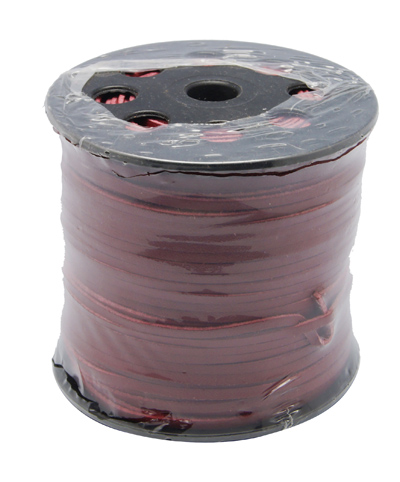 PandaHall Korean Suede Cord, Faux Suede Lace, with PU Leather, DarkRed, 3x1.5mm, about  100yards/roll Suede Red