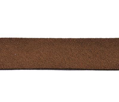 PandaHall Flat Faux Suede Cord, Faux Suede Lace, Brown, about 20mm wide, 1.4mm thick, 1m/strand Suede Brown