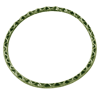 PandaHall Tibetan Silver Linking Rings, Circle Frames, Lead Free & Nickel Free & Cadmium Free, Antique Bronze Color, Size: about 37.5mm in...