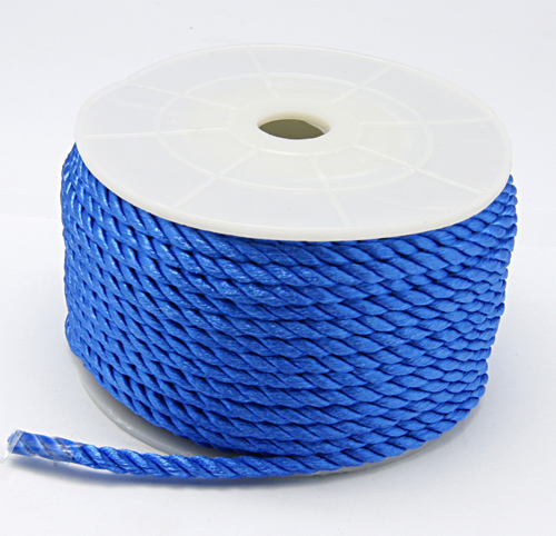 PandaHall Dacron Cord, Blue, 3mm, 20yards/roll Polyester Blue