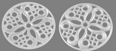 PandaHall Tibetan Style Beads, Lead Free, Flat Round, Silver Color, Size: about 24mm in diameter, 3mm thick, hole: 2mm Alloy Flat Round...