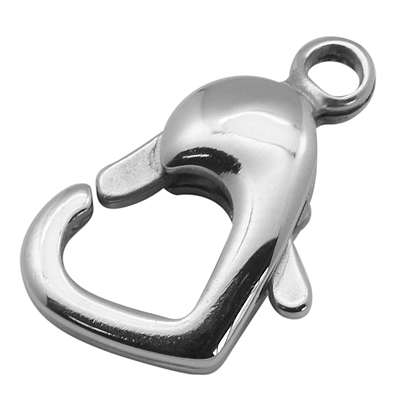 PandaHall 304 Stainless Steel Lobster Claw Clasps, 8.5x15mm Stainless Steel Others