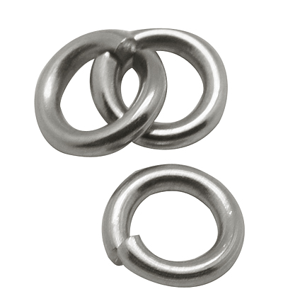 PandaHall 304 Stainless Steel Jump Rings, Close but Unsoldered, Stainless Steel Color, 1x5mm, Inner diameter: 3mm; about 1000pcs/bag...