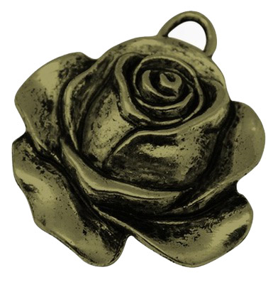 PandaHall Tibetan Style Pendants, Lead Free & Cadmium Free & Nickel Free, Flower, Great For Mother's Day Jewelry Making, Antique Bronze...