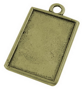 PandaHall Tibetan Style Pendant Cabochon Settings, DIY Findings for Jewelry Making, Lead Free and Cadmium Free, Antique Bronze Color...