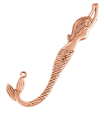 PandaHall Tibetan Style Bookmarks, Lead Free and Cadmium Free, Red Copper, 80x4x2mm, Hole: 2mm Alloy