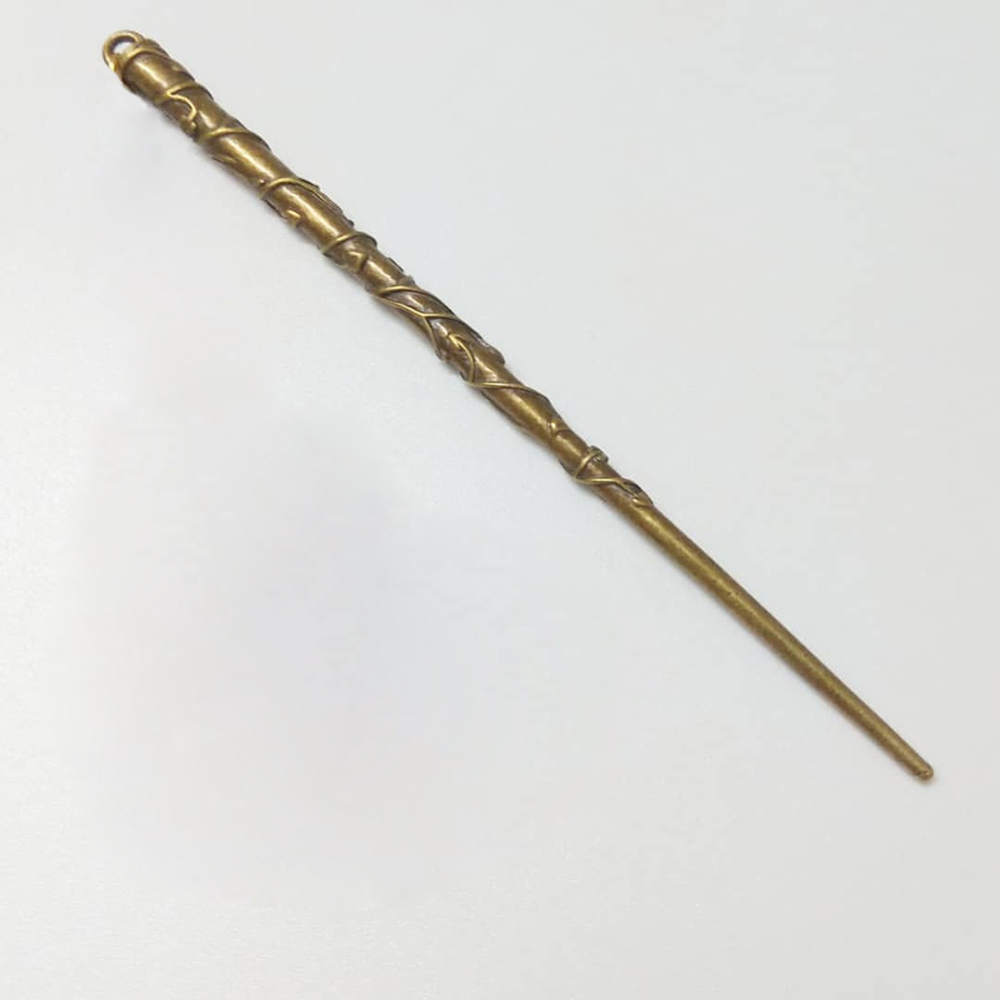 PandaHall Tibetan Style Alloy Hair Stick Findings, Cadmium Free & Nickel Free & Lead Free, Antique Bronze, 127x6.5mm Alloy