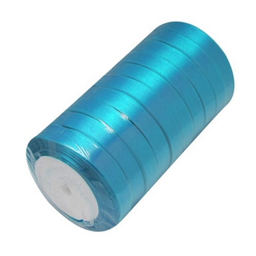 PandaHall Satin Ribbon, DeepSkyBlue, about 3/4"(20mm) wide, 25yards/roll(22.86m/roll) Polyester Blue