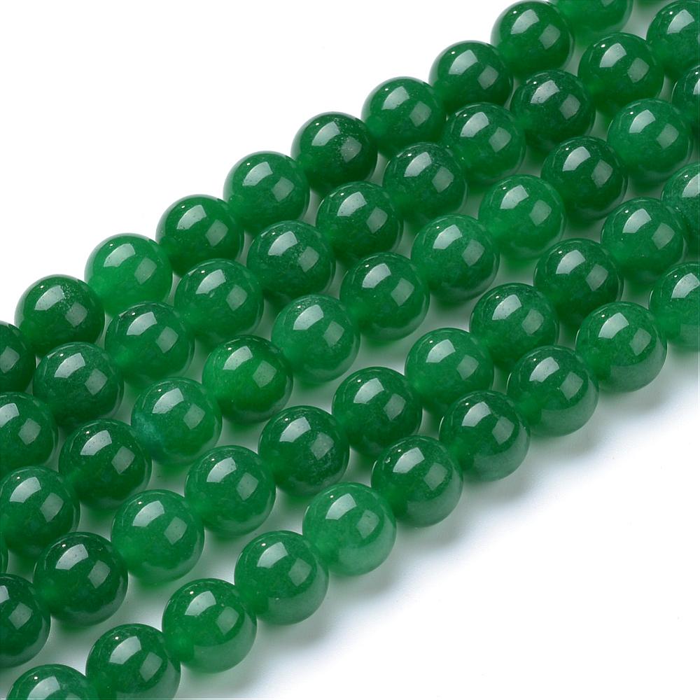 PandaHall Natural Malaysia Jade Bead Strands, Round, 12mm, Hole: 1mm; about 34pcs/strand, 15.7" Malaysia Jade Round