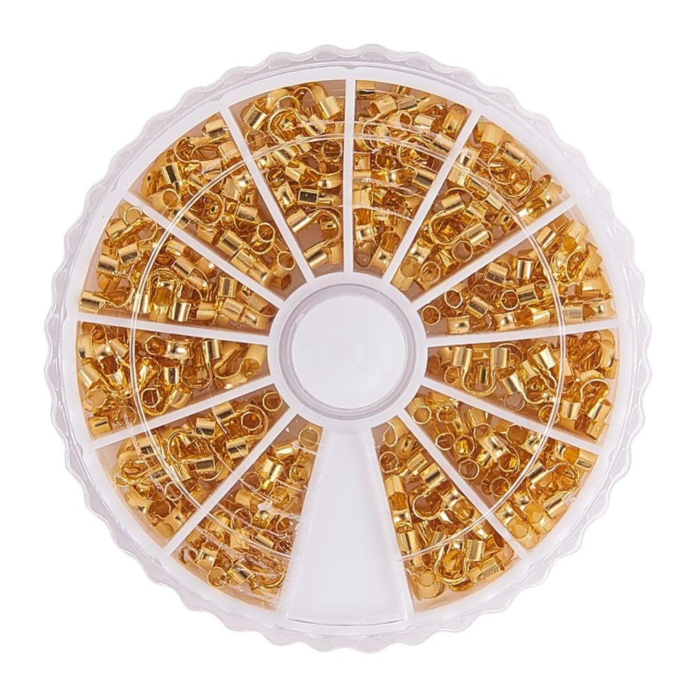 PandaHall Brass Wire Guardians, Golden, 5x6x2mm, Hole: 1.5mm Brass