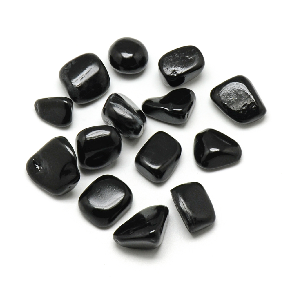 PandaHall Natural Obsidian Gemstone Beads, Nuggets, No Hole/Undrilled, 17~20x13~18x4~14mm Obsidian Nuggets