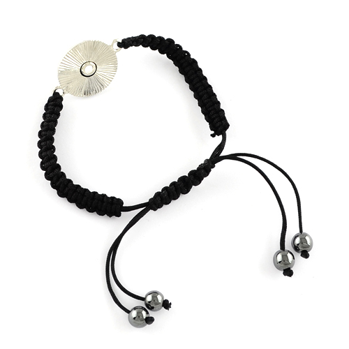 PandaHall Trendy Snap Bracelet Making, Bracelet Making, with Non-Magnetic Hematite Beads and Brass Findings, Fit For Snap Buttons, Black...