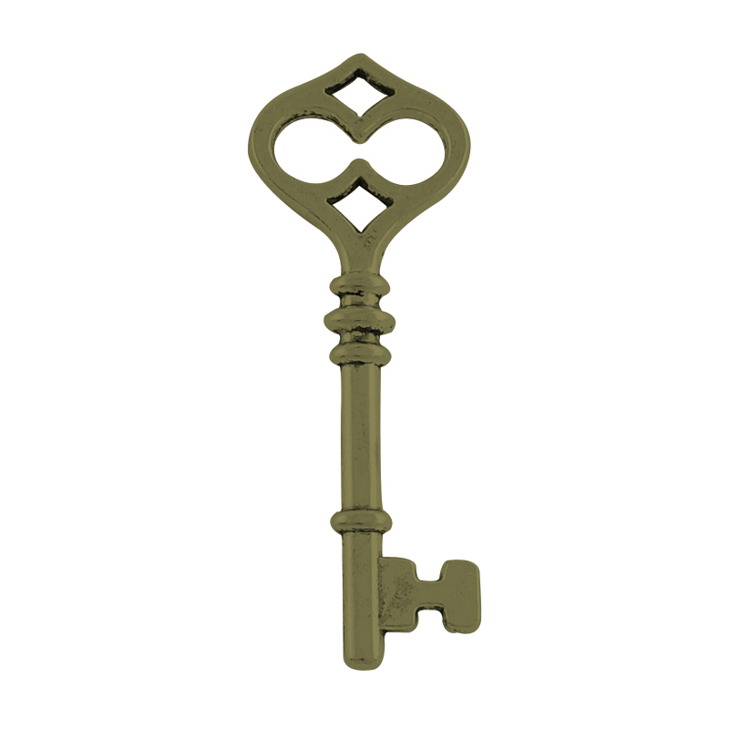 PandaHall Tibetan Style Alloy Big Pendants, Skeleton Key, Lead Free & Nickel Free, Antique Bronze, 60x21x3mm, Hole: 4x5mm; about...